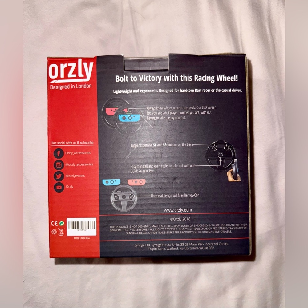 Switch, Orzly Racing steering wheels - Picture 4 of 5